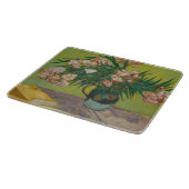 Planche À Découper Peinture de fleur d'oléandre de Vincent Van Gogh (Coin)