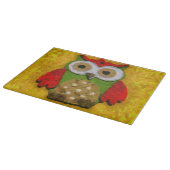 Planche À Découper Peinture de hibou (Coin)
