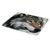 Planche À Découper Peinture de loup (Coin)