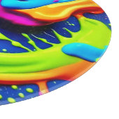 Planche À Découper Peinture de néon (Coin)