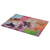 Planche À Découper Peinture de partie de cuisine de Labrador (Coin)