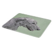 Planche À Découper Peinture de Wolfhound irlandais - Joli art origina (Coin)