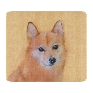 Planche À Découper Peinture finlandaise Spitz - Jote Original Chien A