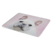 Planche À Découper Peinture française de Bulldog (Crème/Blanc) - Art (Coin)