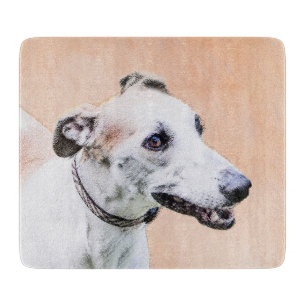 Planche À Découper Peinture Greyhound - Cute Original Chien Art