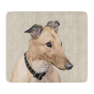 Planche À Découper Peinture Greyhound - Cute Original Chien Art