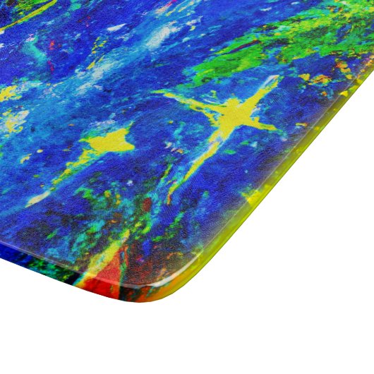 Planche À Découper Peinture Jungle Stars. Commandez dès maintenant (Coin)