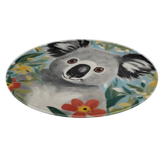 Planche À Découper Peinture Koala (Coin)
