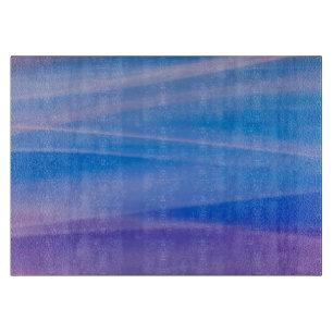 Planche À Découper Peinture lumineuse de traînées de couleurs abstrai