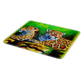 Planche À Découper Peinture mignonne des Jaguars. Commandez dès maint (Coin)