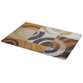 Planche À Découper Peinture moderne avec Motifs circulaires (Coin)