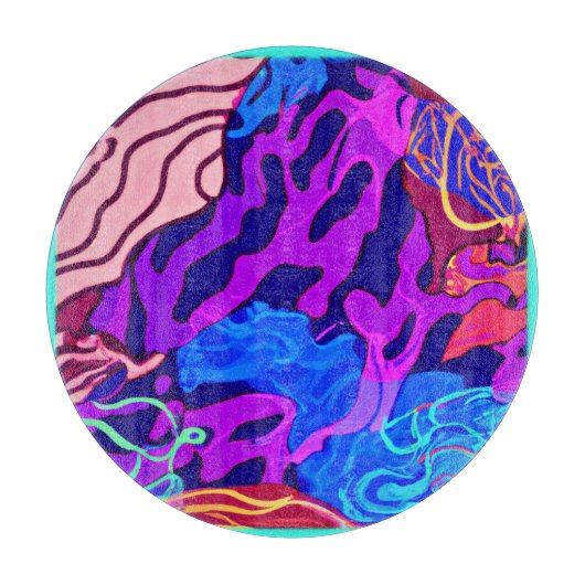 Planche À Découper Peinture Océan Nature. Commandez dès maintenant  (Devant)