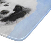 Planche À Découper Peinture Portugaise de Chien d'Eau - Art original  (Coin)