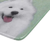 Planche À Découper Peinture Samoyée - Cute Original Dog Art (Coin)