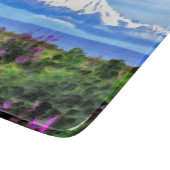 Planche À Découper Peinture sauvage surréelle en Alaska (Coin)