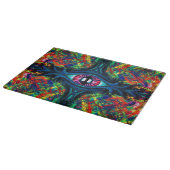 Planche À Découper Peinture tordue et trompeuse (Coin)