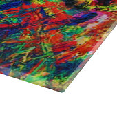 Planche À Découper Peinture tordue et trompeuse (Coin)