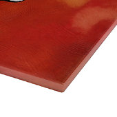 Planche À Découper Peinture verte rouge (Coin)