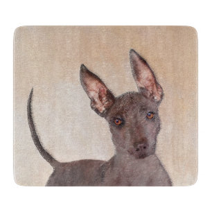 Planche À Découper Peinture Xoloitzcuintli - Cute Original Chien Art