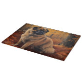 Planche À Découper Pekingese à l'automne Feuilles automne Inspire (Coin)