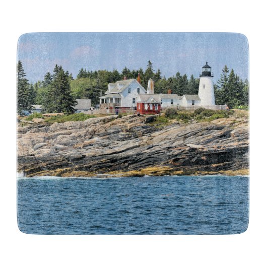 Planche À Découper Pemaquid Point Lighthouse, Maine Cutting Board (Devant)
