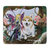 Planche À Découper Pembroke Welsh Corgi Fairy Imaginaire (Devant)
