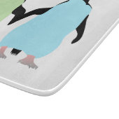 Planche À Découper Penguins gay pride tenant les mains (Coin)