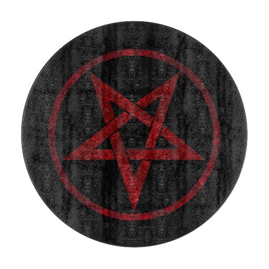 Planche À Découper Pentagram Red Devil (Devant)