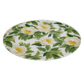 Planche À Découper Peonies de Claire de Lune blanches et jaunes (Coin)