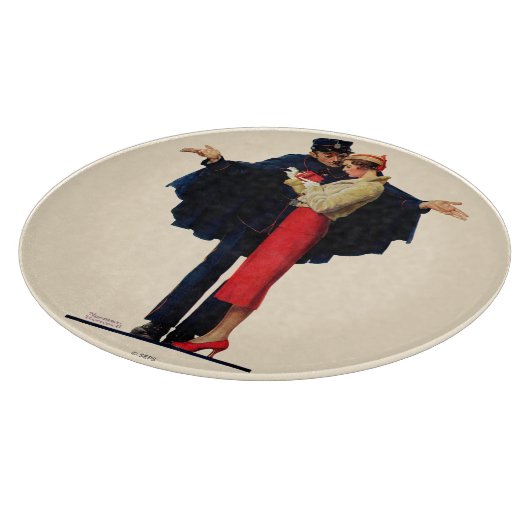 Planche À Découper Perdu à Paris (Coin)