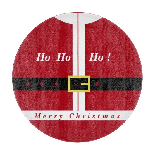 Planche à découper Père Noël (Devant)