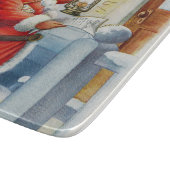 Planche À Découper Père Noël 001 (Coin)