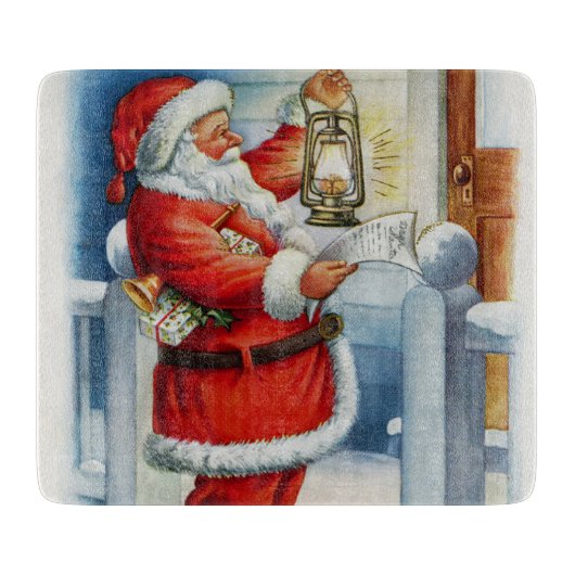 Planche À Découper Père Noël 001 (Devant)