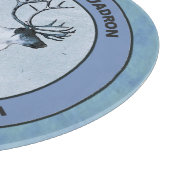 Planche À Découper Père Noël 1er Polar Airlift Sqdn - Subduit (Coin)