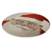 Planche À Découper Père Noël fatigué (Coin)