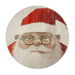 Planche À Découper Père Noël fatigué