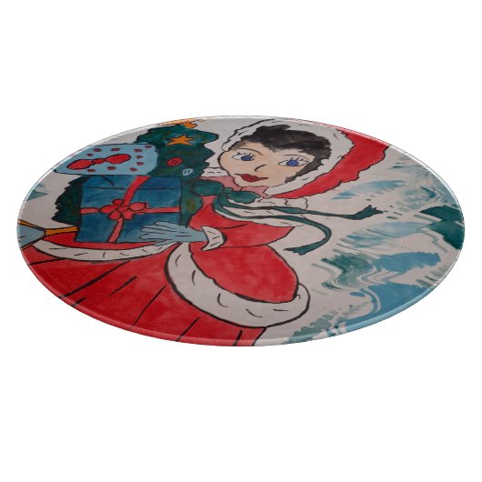 Planche À Découper Père Noël Helper Christmas (Coin)