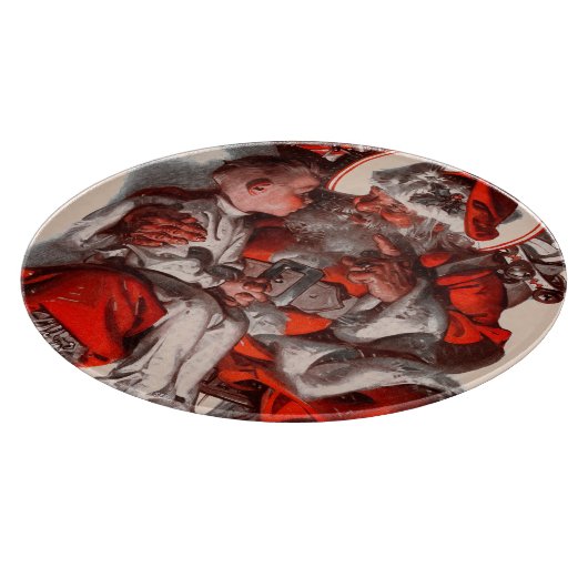 Planche À Découper Père Noël Lap (Coin)