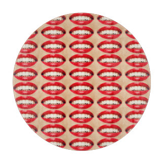 Planche À Découper Perfect Smile Femme Fatale Pop-art