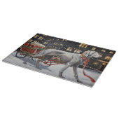 Planche À Découper Période de fêtes de Noël du Weimaraner (Coin)
