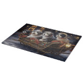 Planche À Découper Période de fêtes de Noël Havaneois (Coin)