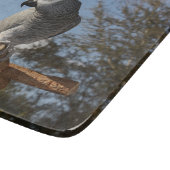 Planche À Découper Perroquet renversant de gris africain (Coin)