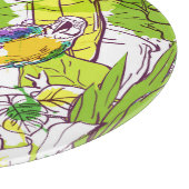 Planche À Découper Perroquets tropicaux (Coin)