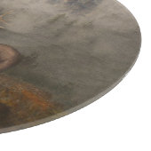 Planche À Découper "Persévérance L'Élan" Rond (Coin)