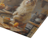 Planche À Découper Persian Cat Cooking in Kitchen (Coin)