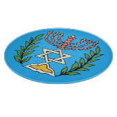 Planche À Découper Persian Magen David Menorah (Coin)