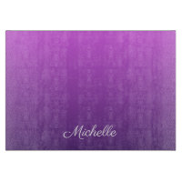 Personalisé violet ombre