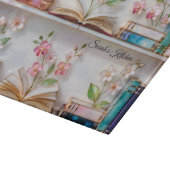 Planche À Découper Personalized Bookshelf Kitchen Glass Cutting Board (Coin)