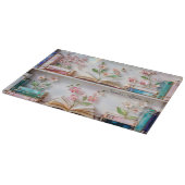 Planche À Découper Personalized Bookshelf Kitchen Glass Cutting Board (Coin)