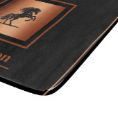 Planche À Découper Personalized Equestrian Copper-Embellished  (Coin)